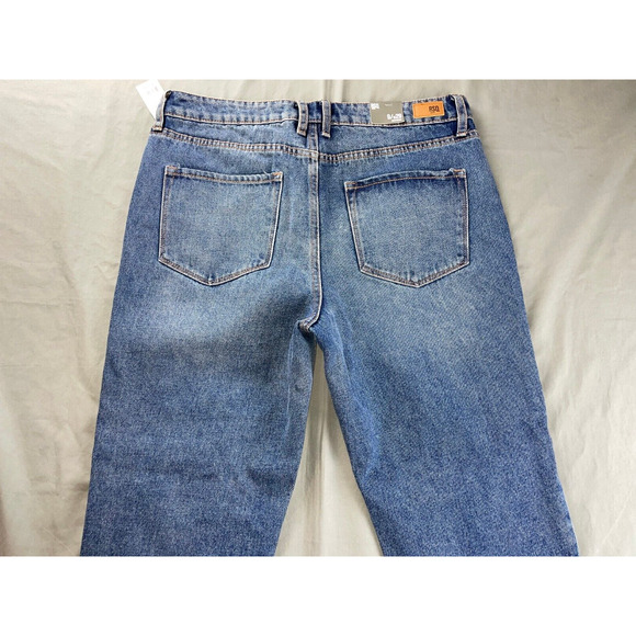 RSQ Destroyed Button Fly 100% Cotton Denim Boyfriend Jeans. Women's 29, NWT!! - Picture 8 of 9